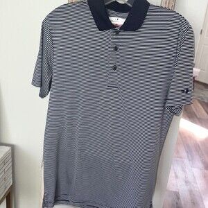 Men’s Grand Slam Performance Golf Striped Dri Fit Polo sz‎ S